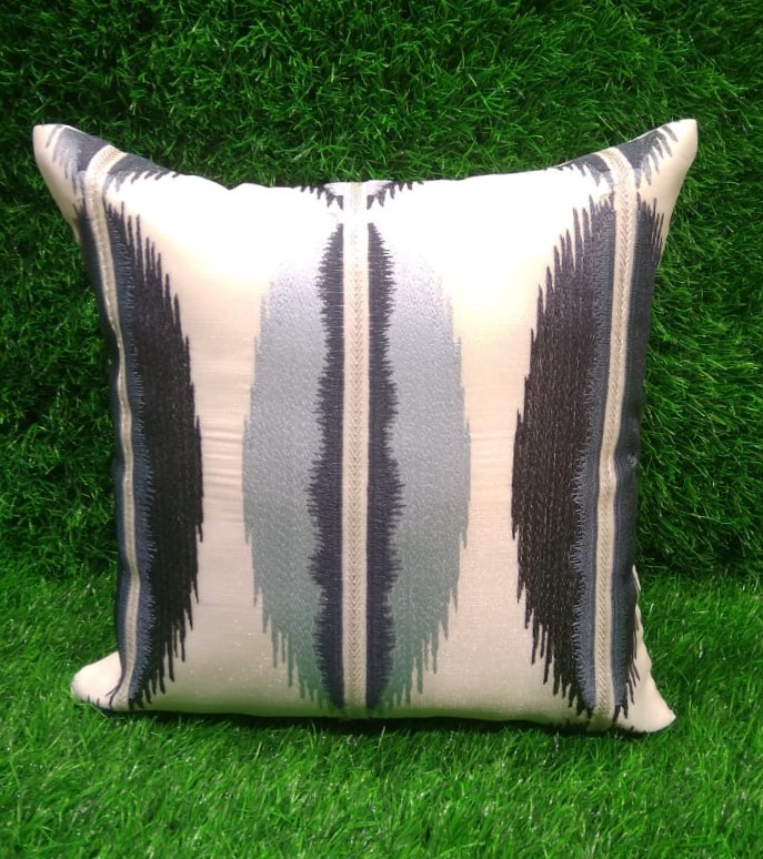 Tissue Embroidered Cushion Cover Set by HOMIEKART.