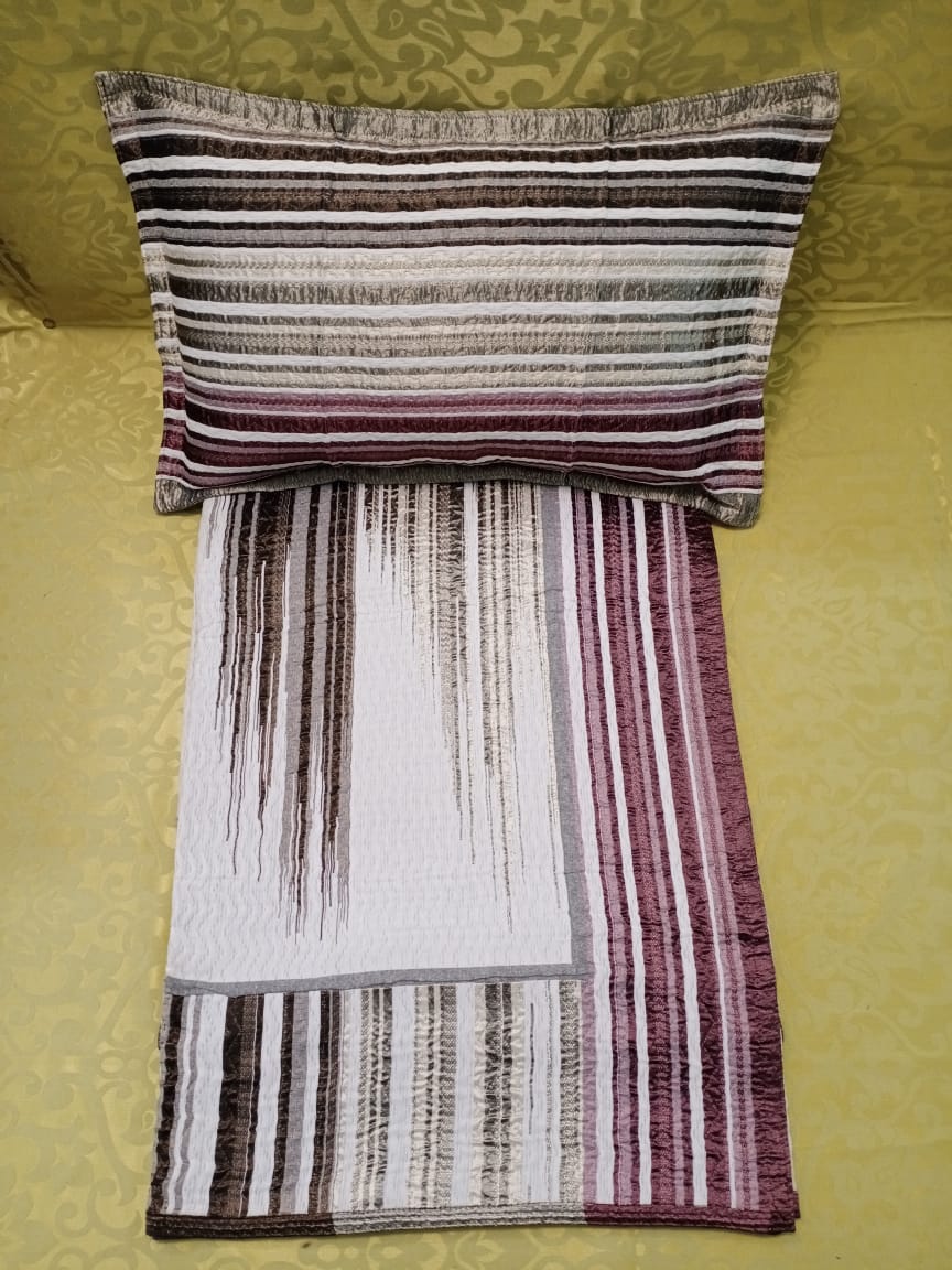 Handloom Woven Double Bed Bedcover by Homiekart