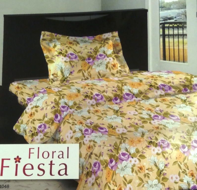 BOMBAY DYEING Floral Fiesta Bedsheet Set