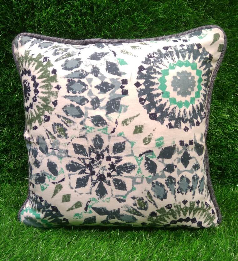 Cotton Printed Cushion Cover Set by HOMIEKART.