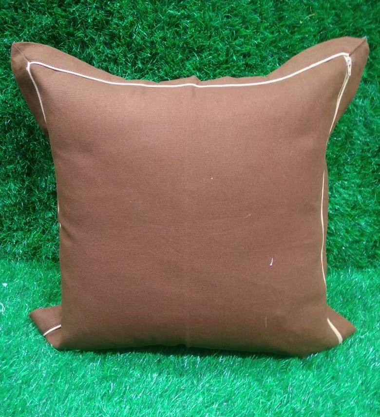 Solid Cotton Cushion Covers by HOMIEKART.