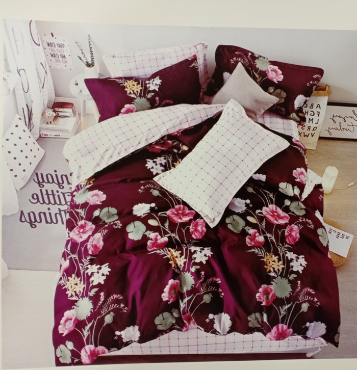 Beonica 100% fine fabric 3 pcs  Bed sheet set BY Rosepetal