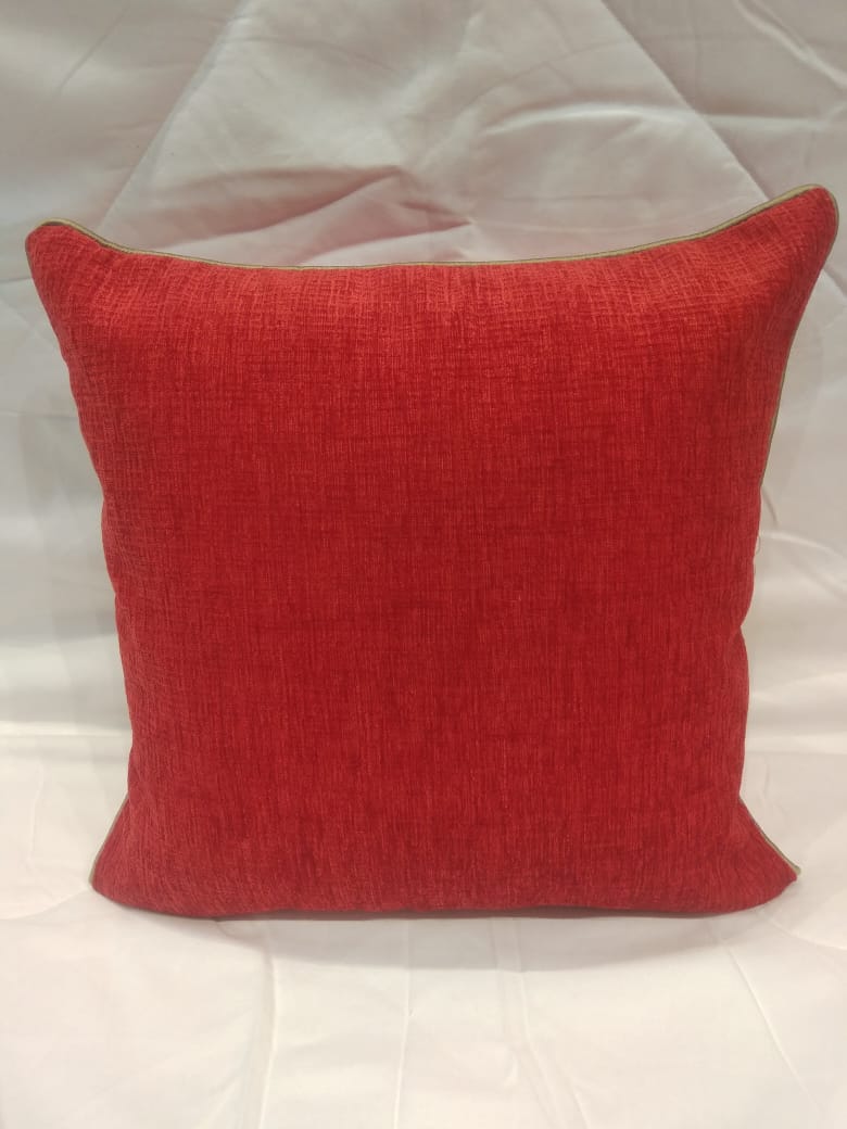 Solid Velvet Woven Cushion Covers by HOMIEKART.