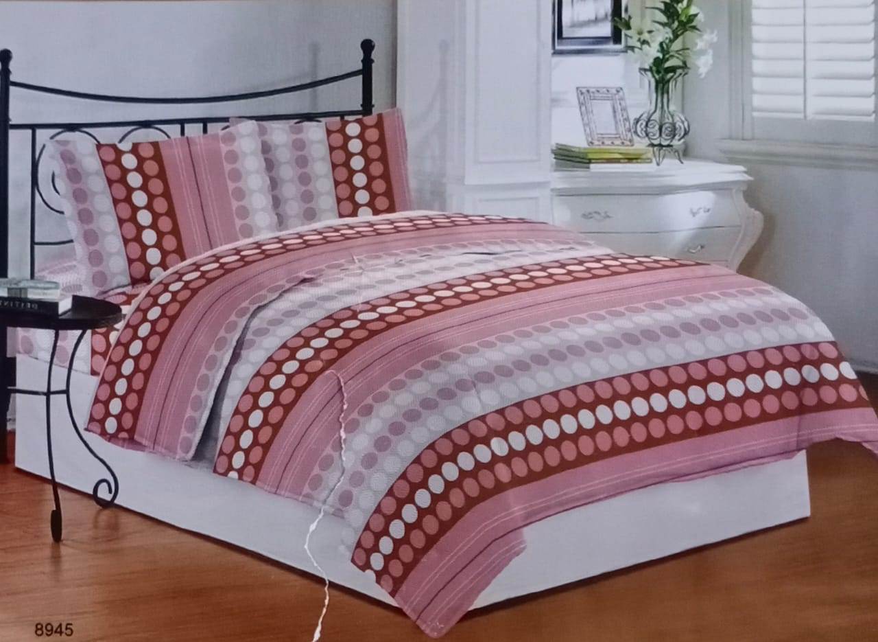 BOMBAY DYEING Celsia 100% Cotton  Double Bedsheet Set