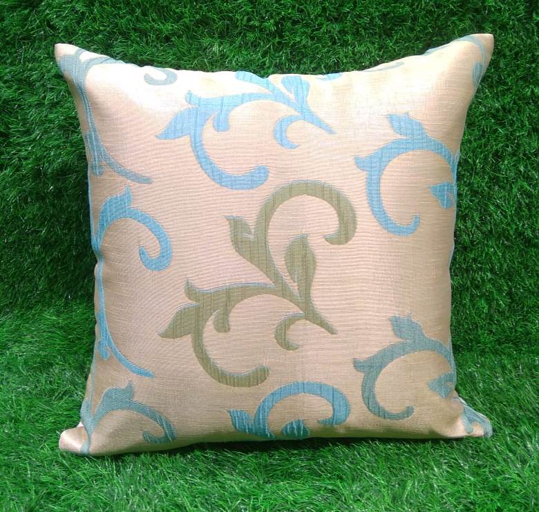 Jacquard Silk Cushion Cover Set by HOMIEKART.