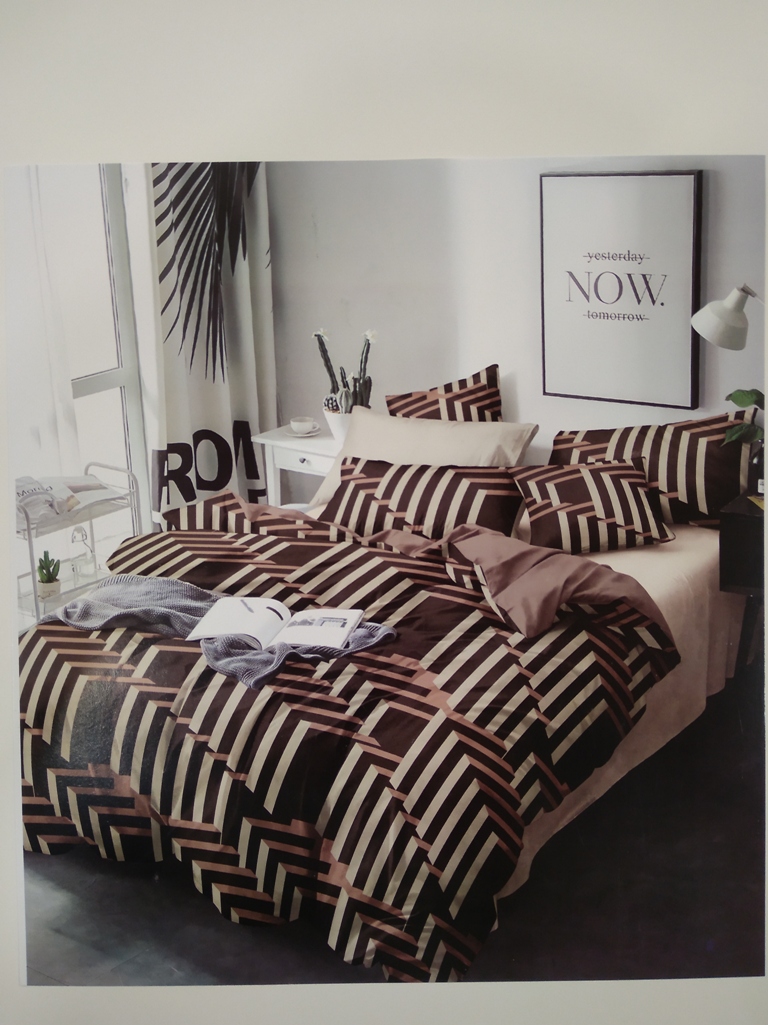 Quincy 3 pcs  Bed sheet set BY Rosepetal