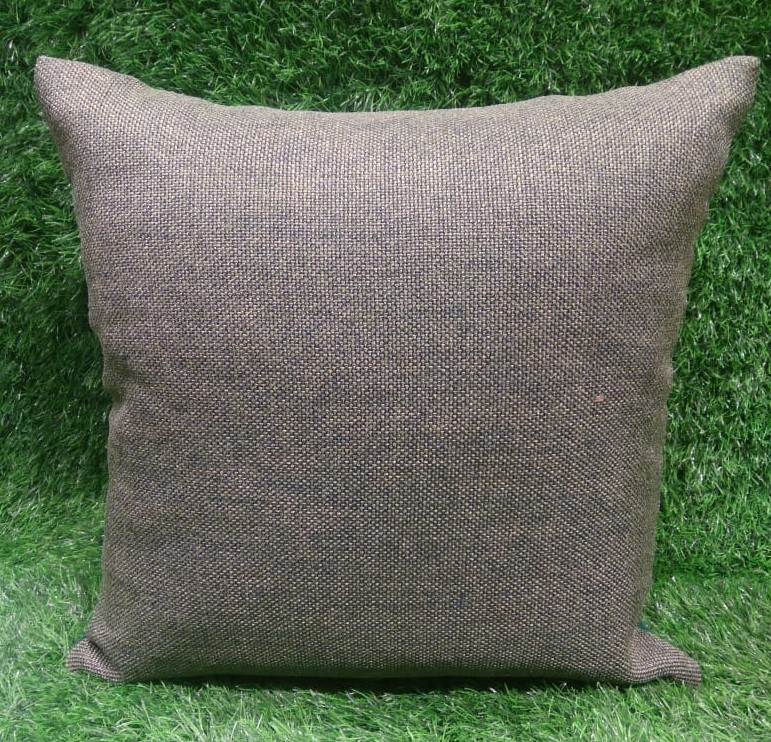 Solid Jute Cushion Covers by HOMIEKART.