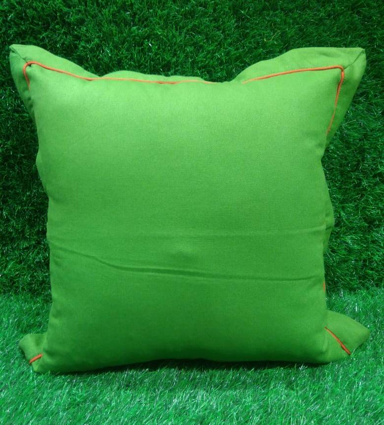 Solid Cotton Cushion Covers by HOMIEKART.