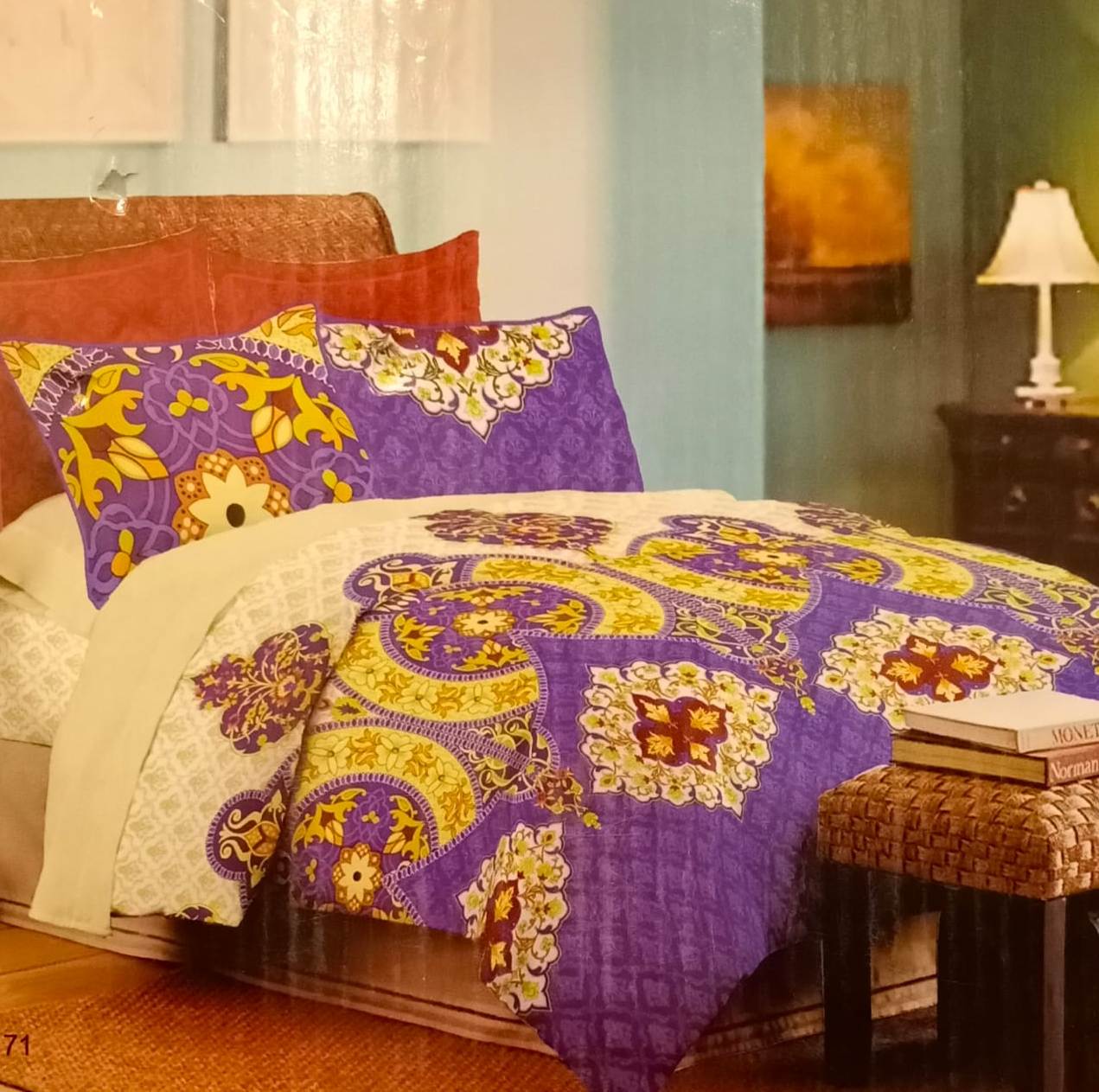 BOMBAY DYEING Celebrating india Double Bedsheet Set