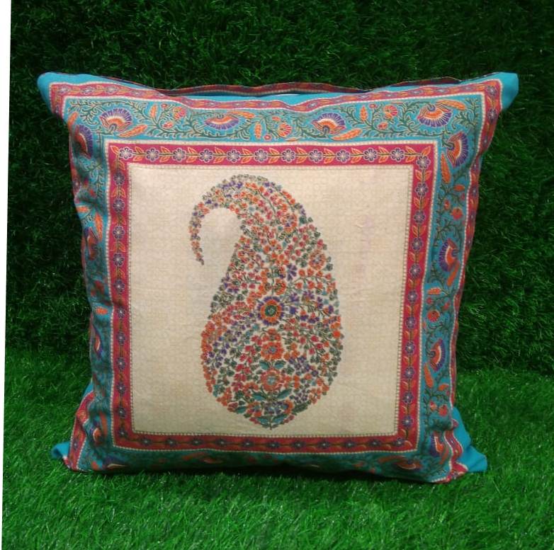 Cotton Printed Cushion Cover Set by HOMIEKART.