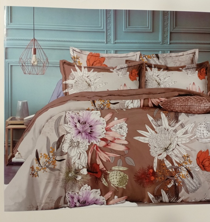 Beonica 100% fine fabric 3 pcs  Bed sheet set BY Rosepetal