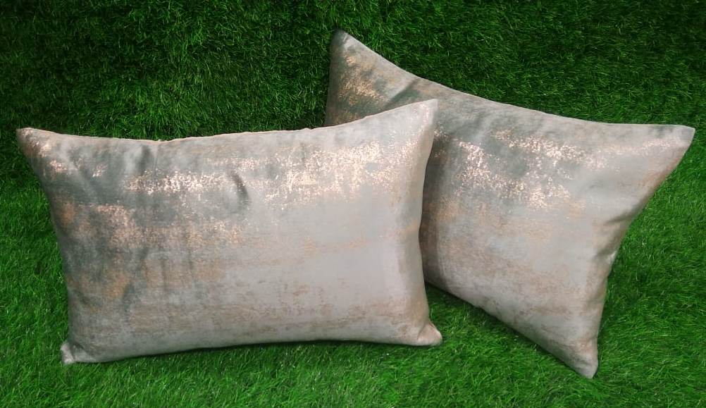 Jacquard Silk Pair of Sham Pillow Covers by HOMIEKART
