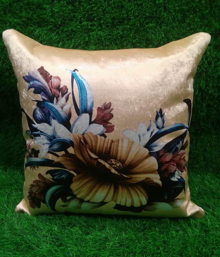 Stylish Digital Printed Velvet Cushion Cover Set by HOMIEKART.