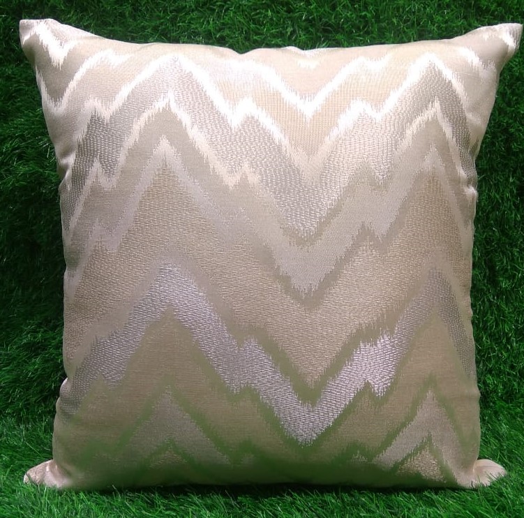 Jacquard Silk Cushion Cover Set by HOMIEKART.