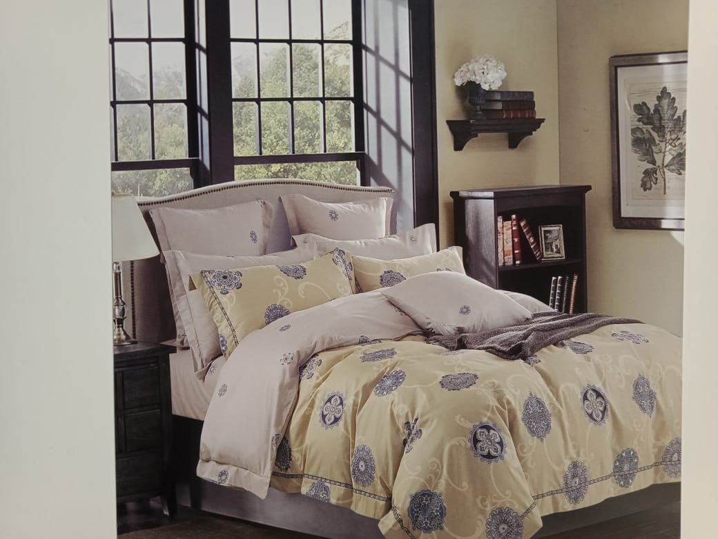 Wedding Flowers 100% Cotton Bedsheet Set by metropolis