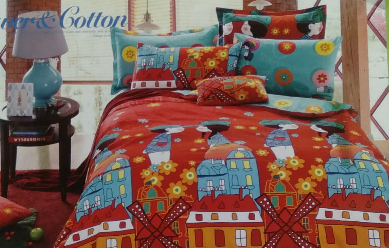 Fables Kids Nursery 1+1 Bed sheet set BY Wrap