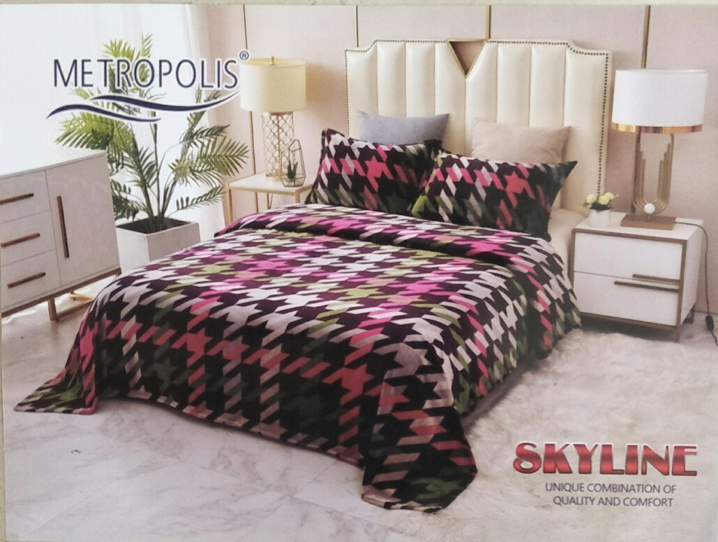 Super Soft Warm Bedsheet with Soft Flannel and Trendy prints by Metropolis