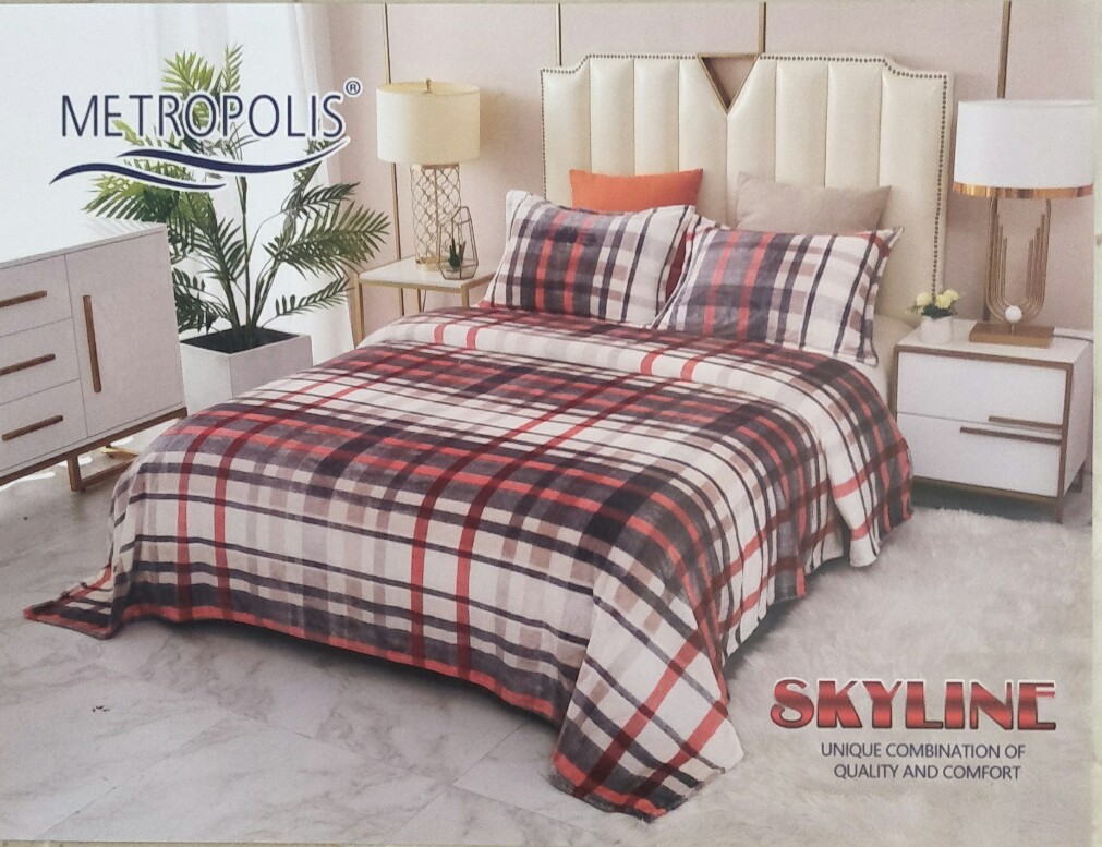 Super Soft Warm Bedsheet with Soft Flannel and Trendy prints by Metropolis