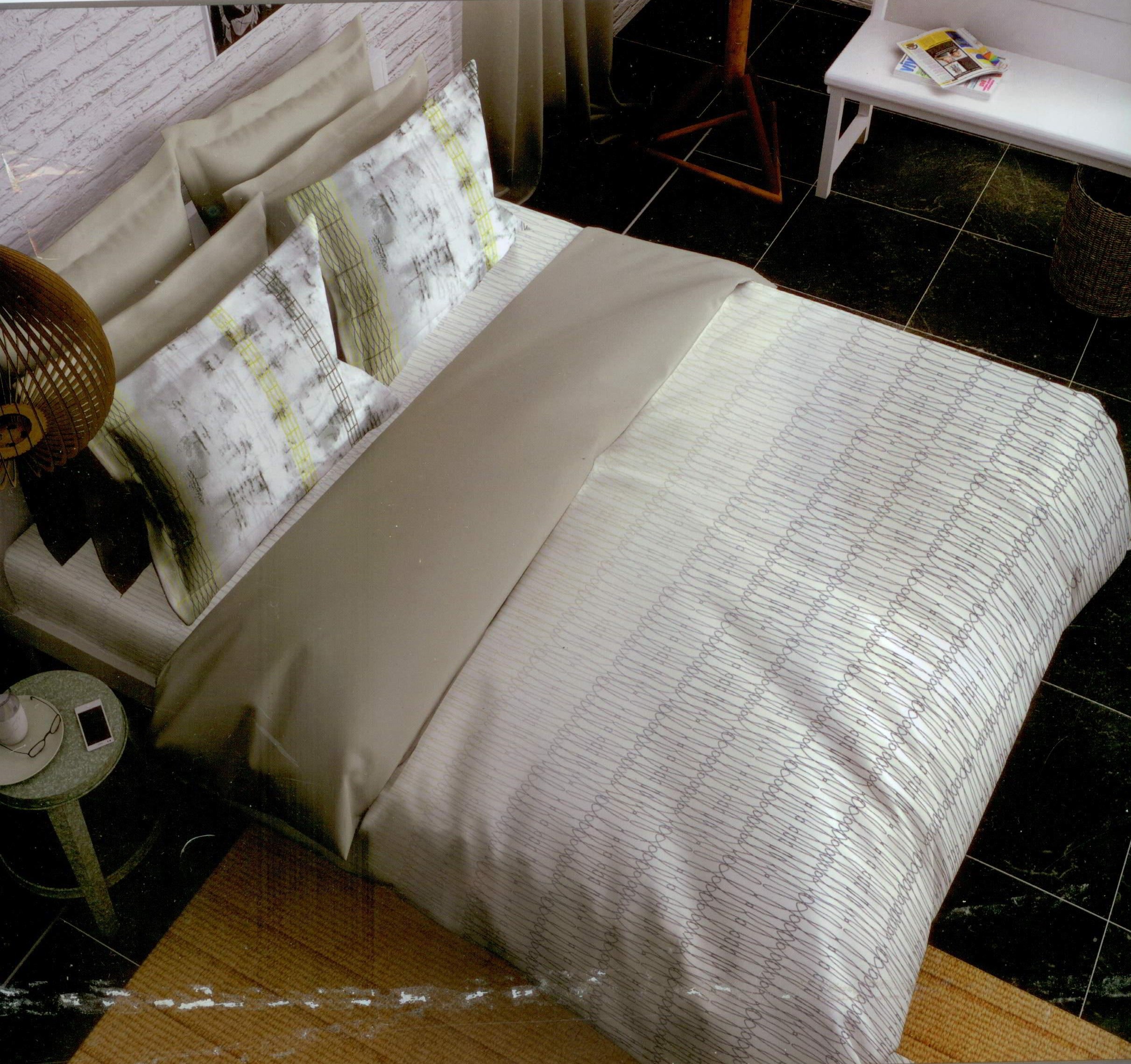 To Be Grid Bedsheet Set by Boutique Living
