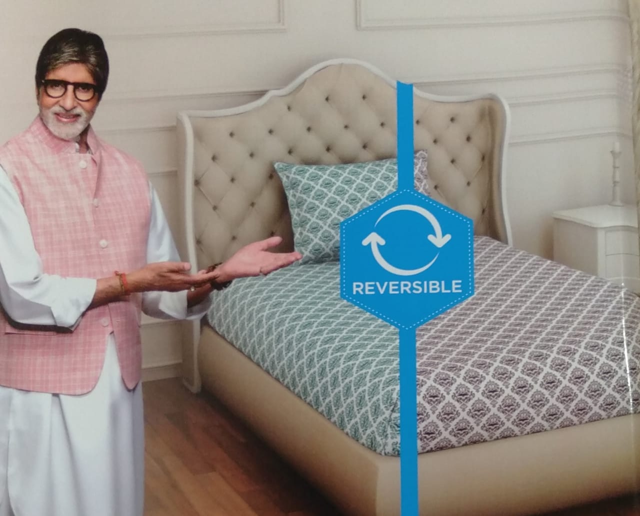 WELSPUN 2-IN-1 Bedsheet Set