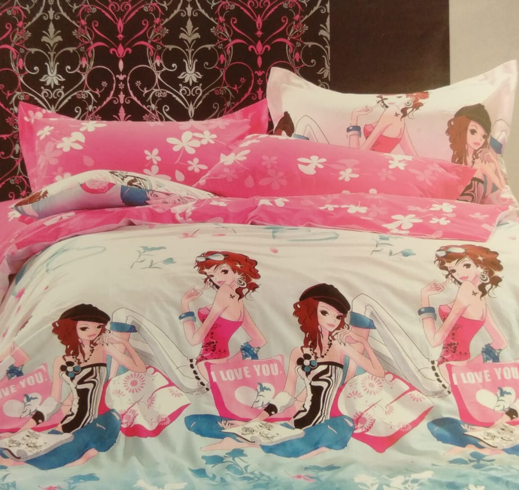 Fables Kids Nursery 1+1 Bed sheet set BY Wrap