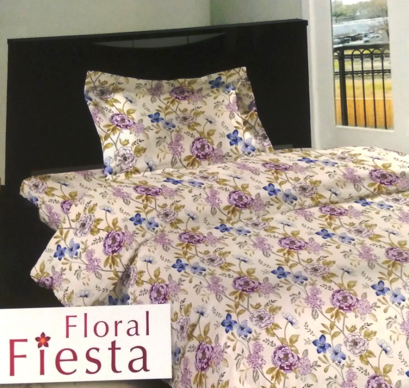 BOMBAY DYEING Floral Fiesta Bedsheet Set