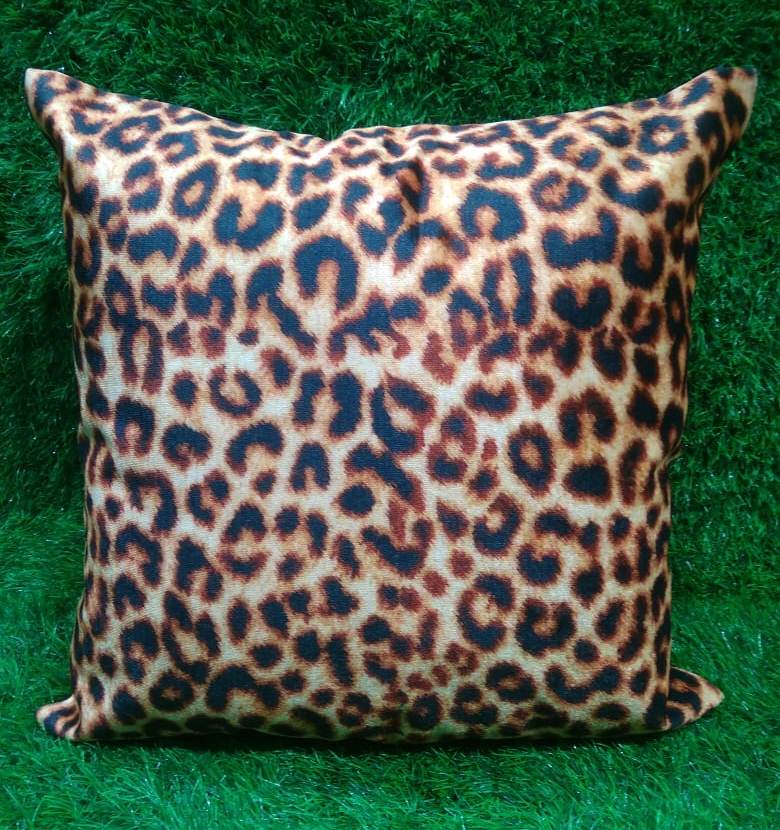 Beautiful Velvet Animal Print Cushion Cover