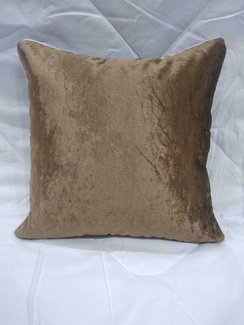 Luxury Solid Velvet Cushion Covers by HOMIEKART.