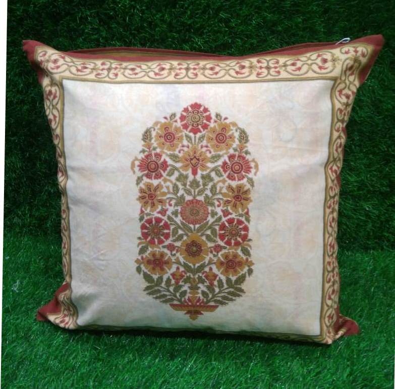 Cotton Printed Cushion Cover Set by HOMIEKART.