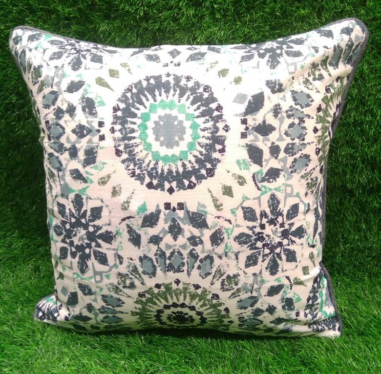Cotton Printed Cushion Cover Set by HOMIEKART.