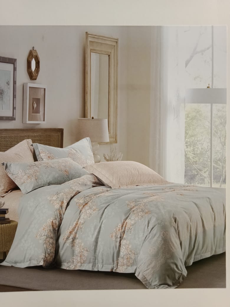 Wedding Flowers 100% Cotton Bedsheet Set by metropolis