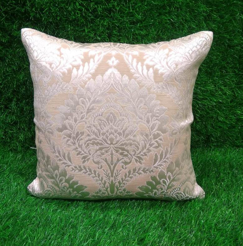 Jacquard Silk Cushion Cover Set by HOMIEKART.