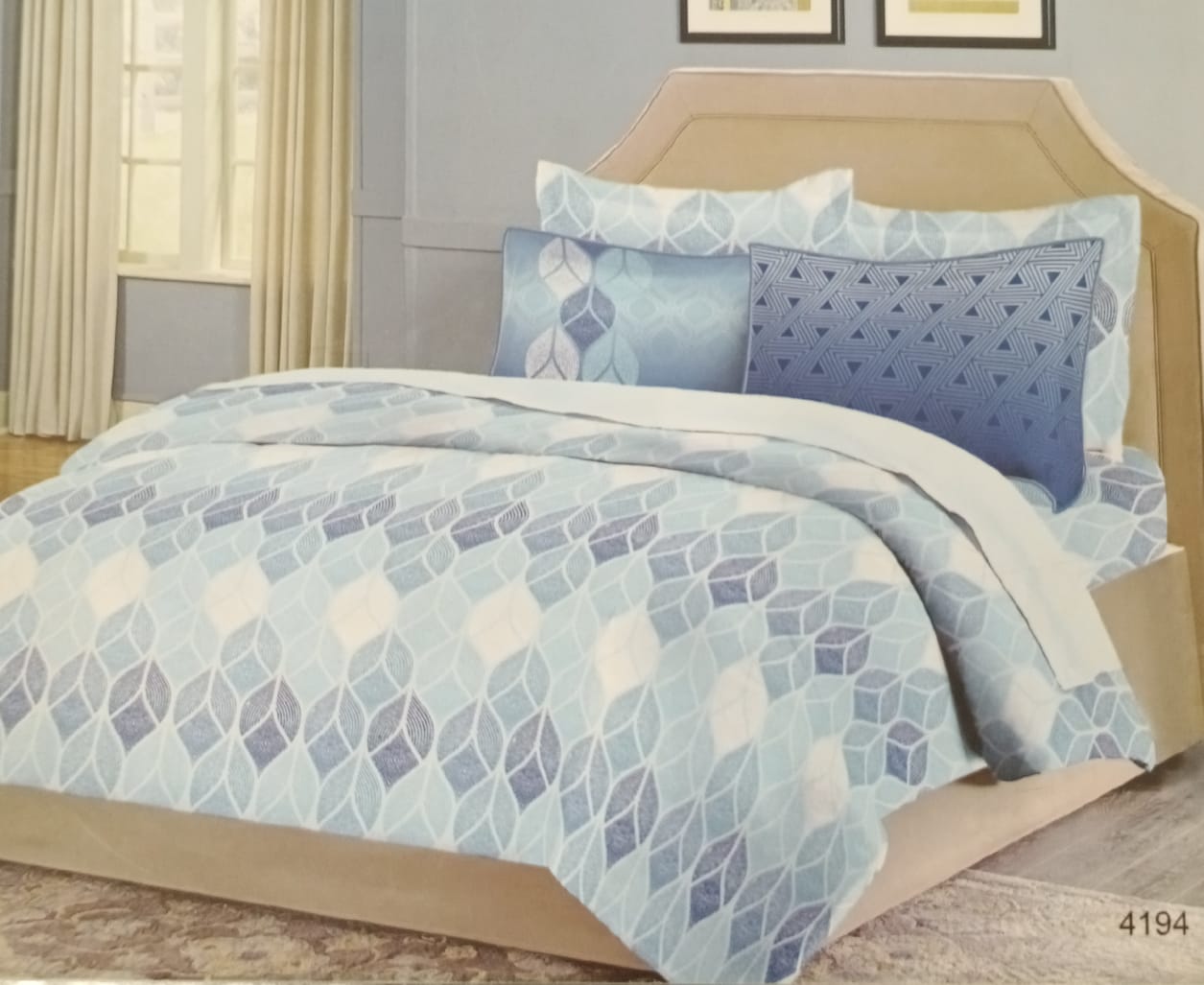 BOMBAY DYEING Reverie 100% Cotton  Double Bedsheet Set