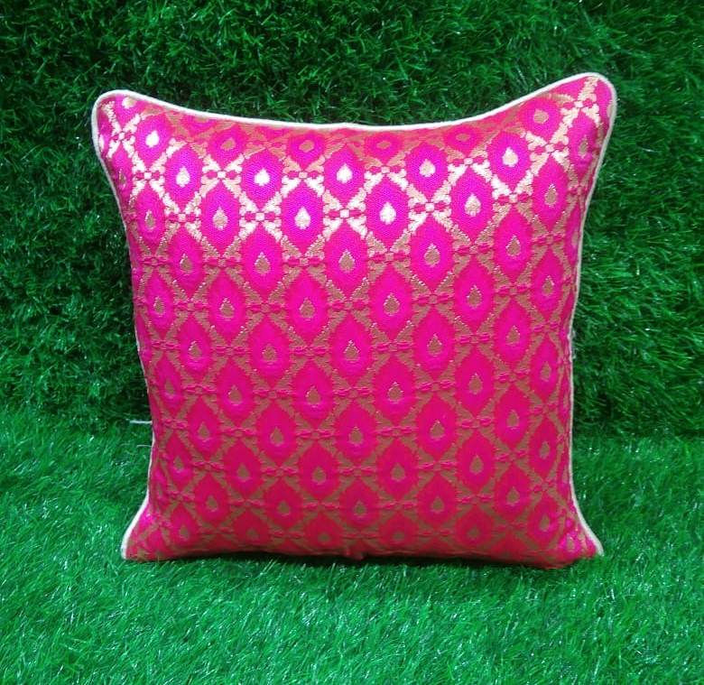 Traditionally Silk Woven Cushion Covers by HOMIEKART.