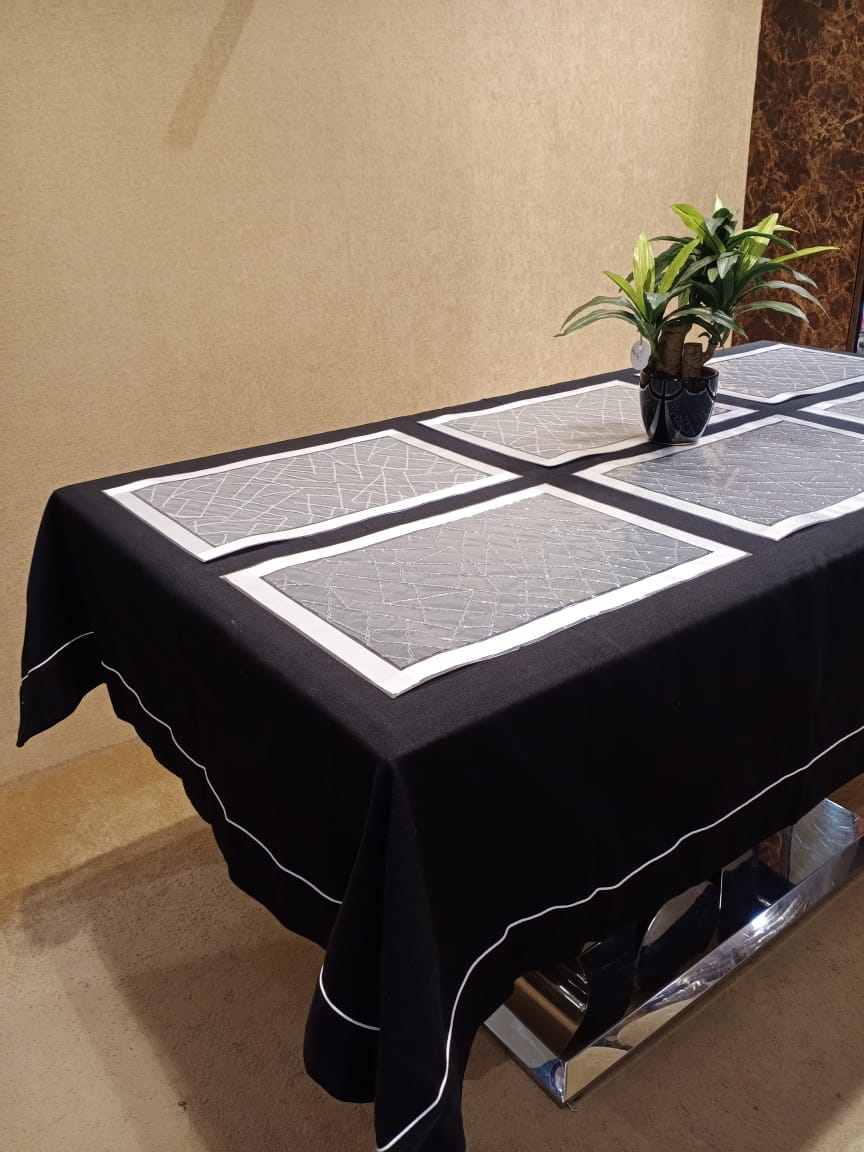 Designer Shimmer Table Mats By HOMIEKART