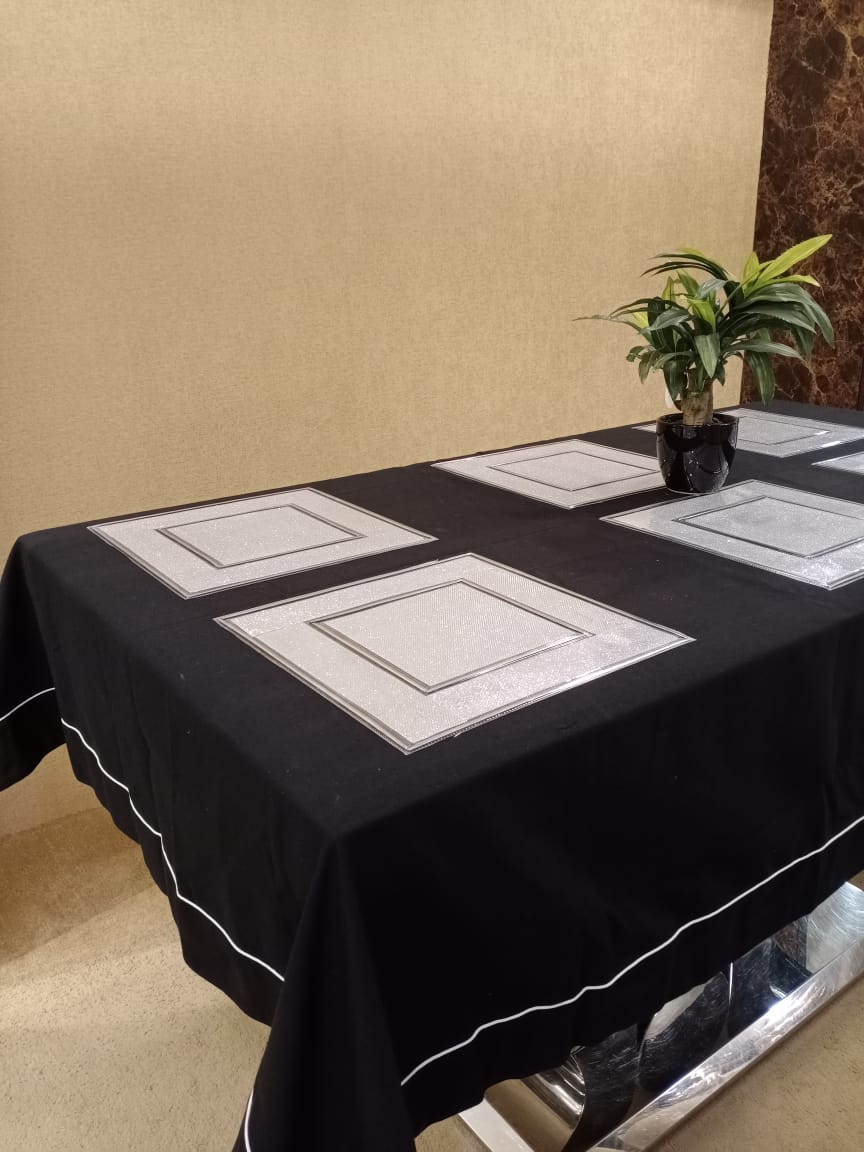 Designer Shimmer Table Mats By HOMIEKART