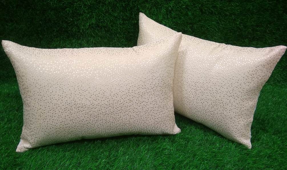 Jacquard Silk Pair of Sham Pillow Covers by HOMIEKART