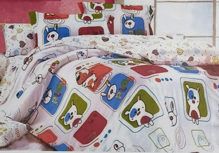 Fables Kids Nursery 1+1 Bed sheet set BY Wrap