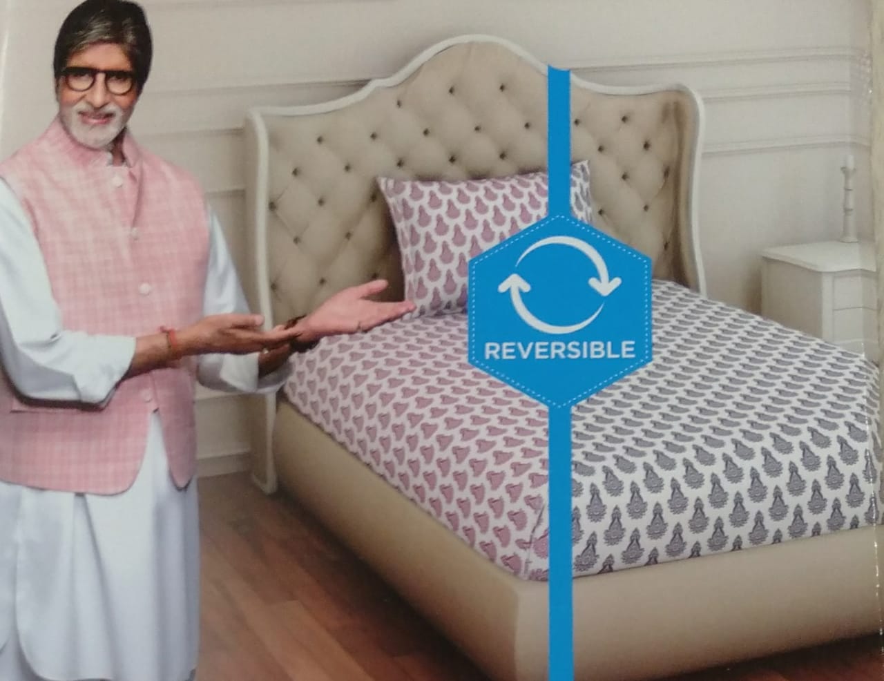 WELSPUN 2-IN-1 Bedsheet Set