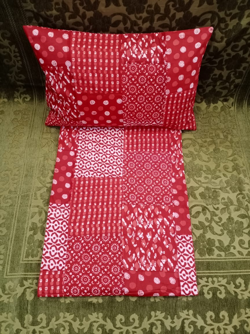 RAJPUTANA PATCH  DOUBLE BEDCOVER BY HOMIEKART
