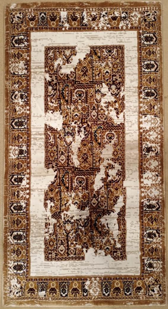 Acrylic Touch Anti Skid Carpet  By Homiekart