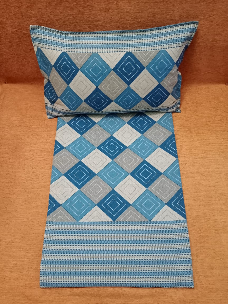 Soft Check Double Bedcover BY HOMIEKART