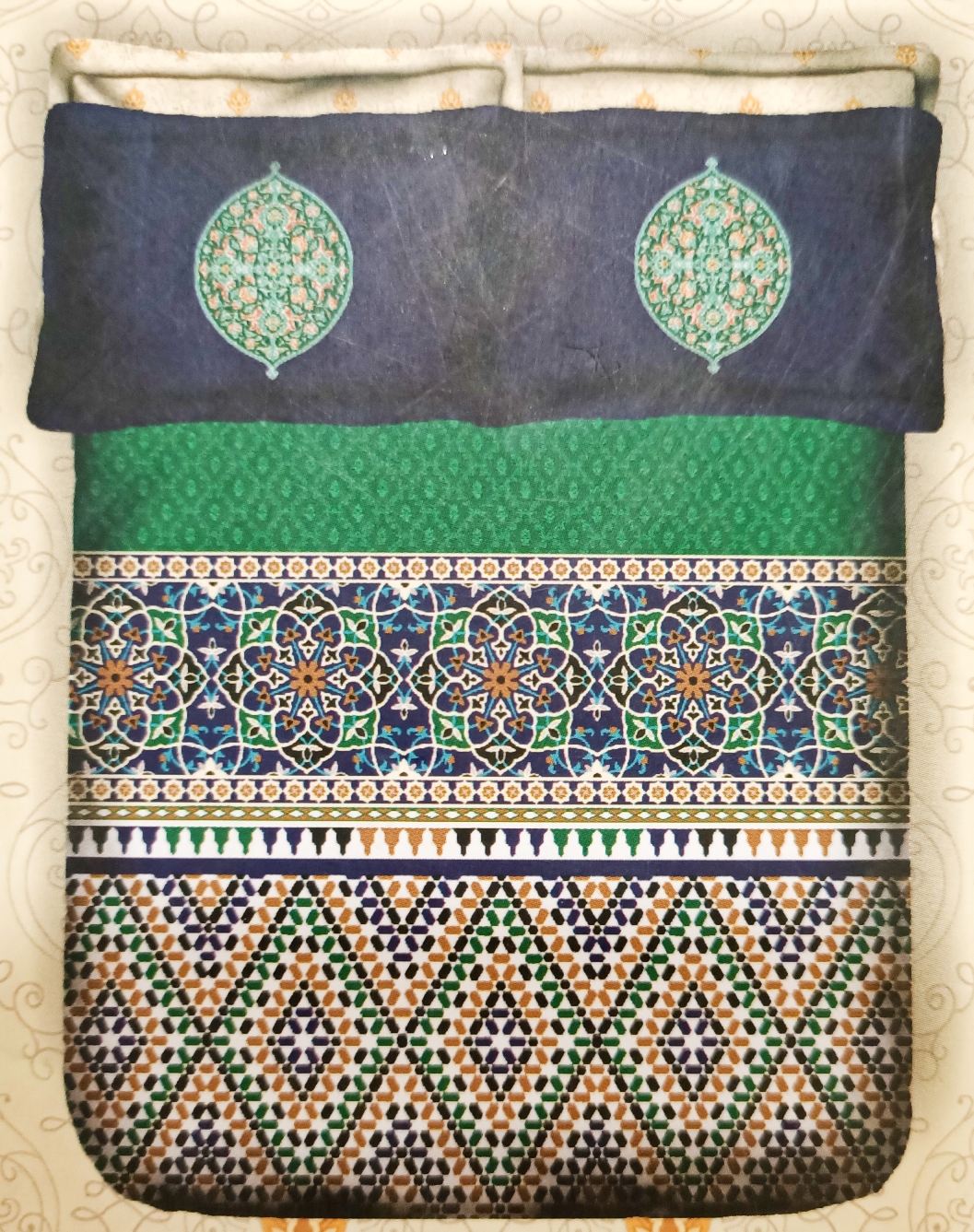 PORTICO Shubh Manglam Bedsheet set