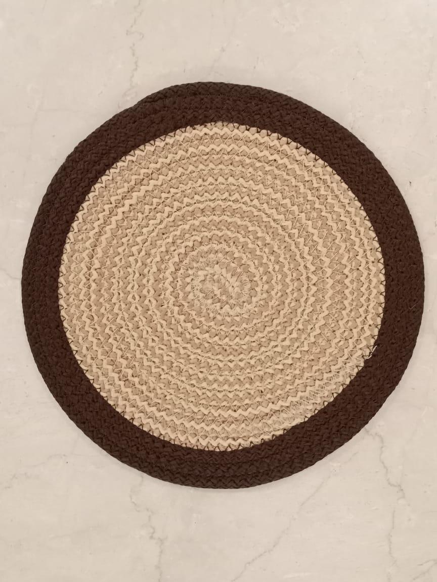 Multi Purpose Foldable Jute Table mats by HOMIEKART