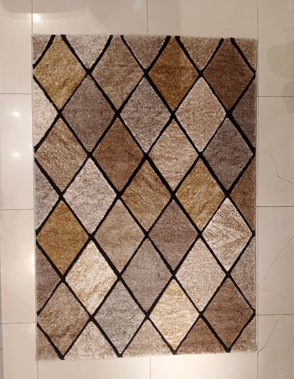 Spectra Super Soft  Modern look Anti Skid Carpet  By BELLAGIO