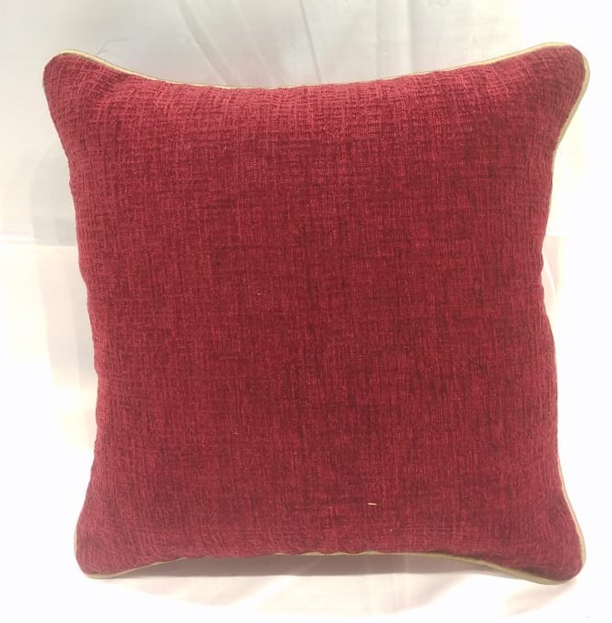 Solid Velvet Woven Cushion Covers by HOMIEKART.