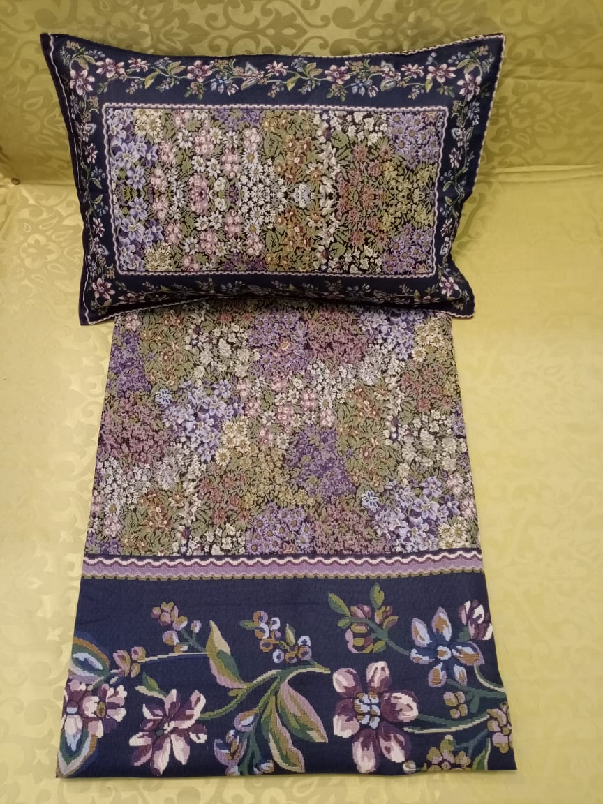 Allover Printed Bedcover Set by Homiekart