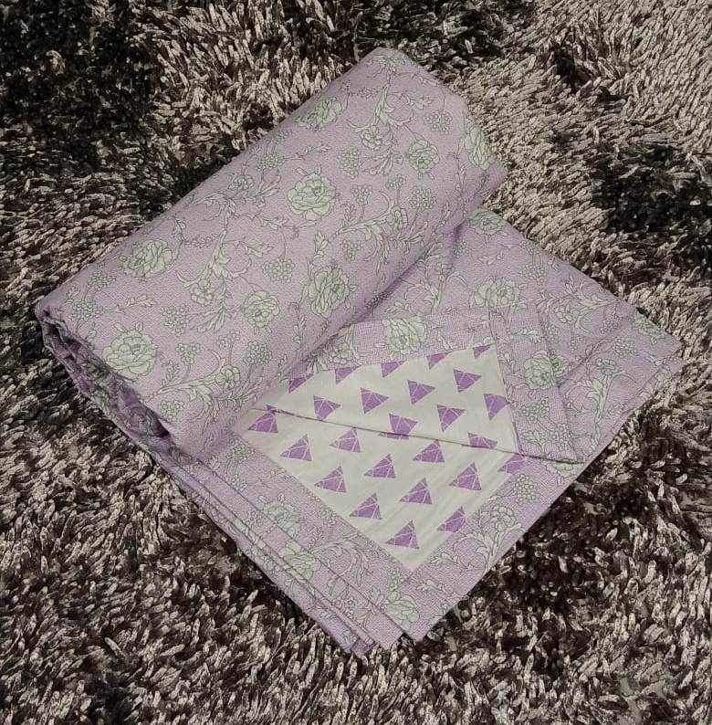 Flora Cotton Printed Reversible Dohar By HOMIEKART