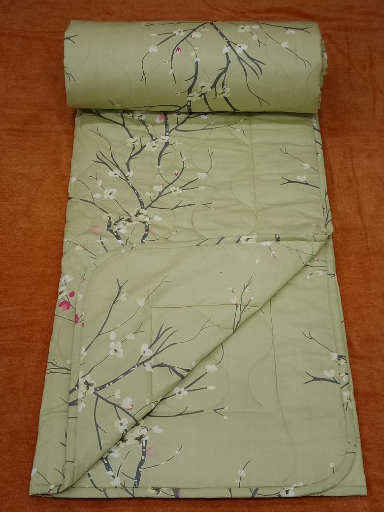 100% Fine Cotton Reversible Comforter By Homiekart