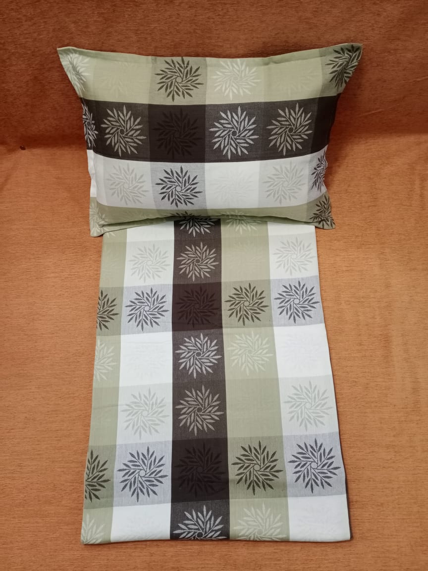 Handloom Cotton Double Bedcover BY HOMIEKART